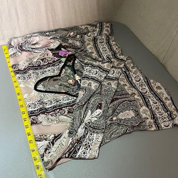 Tribal Jeans Womens Boho Top Size Large Peasant Embroidered Fairy Whimsical20 - Picture 11 of 13